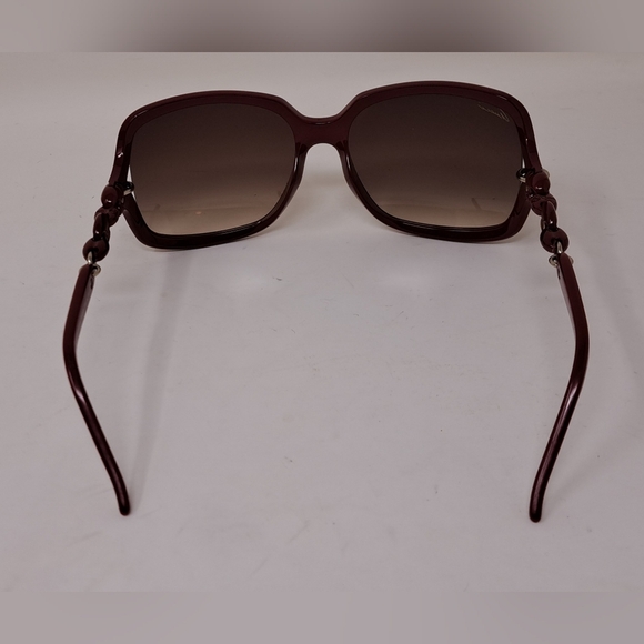 Gucci Womens Marina Chain Sunglasses Red Vintage Y2K GG3597/F/S  3GQJD 58-16-115 - Picture 10 of 16